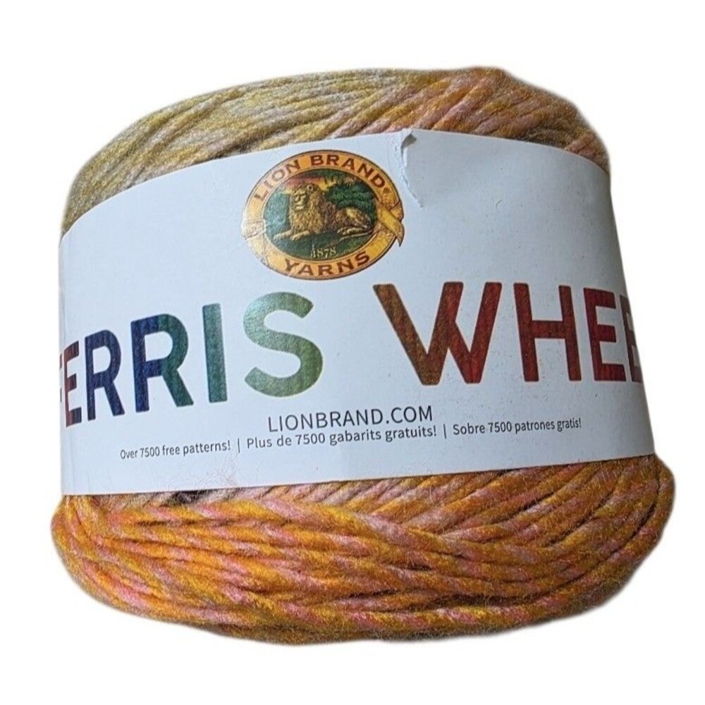 Ferris Wheel Cherry on Top Soft Colorful Yarn Baby Toy Gift Sweater Knit Craft